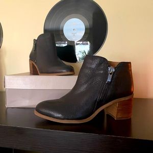 Black Franco Sarto Booties Size 8